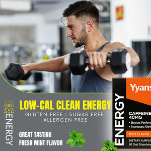 Tiras orales de cafeína sin gluten y sin azúcar de marca privada de alta calidad que mejoran tu entrenamiento y aumentan el rendimiento. - Product Image 3