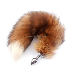 Jouets sexuels pour adultes longue queue de jouets anaux pour SM & Cospaly Fox <span class=keywords><strong>tail</strong></span> buttplug - Product Image 1