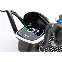 2025 Offres Spéciales DX8 vélo 2 batterie 60 v 10A 21A panier porte-bagages avant requin gros pneu Noped Cargo vélo électrique
