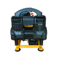 Compresseur d'air industriel intelligent sans huile à aimant permanent, 4L, mini portable, 1,5 CV, moteur en cuivre, 2850 tr/min