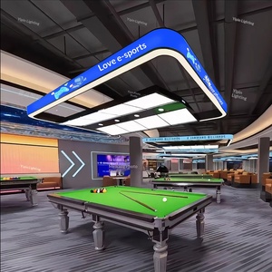 Lampadario a <span class=keywords><strong>LED</strong></span> di Alta Gamma per Sale da Biliardo, Luce Atmosferica Cambiacolore, Illuminazione Esterna che Attira Ricchezza - Product Image 2