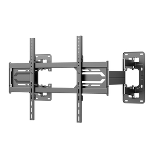 <span class=keywords><strong>Support</strong></span> <span class=keywords><strong>mural</strong></span> pour téléviseur en acier, compatible avec les écrans plats de 32 à 100 pouces, <span class=keywords><strong>pivotant</strong></span>, inclinable, mouvement complet, avec conception à double base - Product Image 1