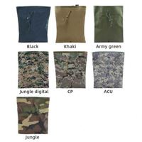 Produits les plus vendus, pochette d'organisation Molle imperméable pour l'extérieur, pratique, couleur unie, résistante à l'usure, pochette tactique latérale de patrouille