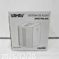 VAMAV XPECTRA 800 Haut-parleurs colonne, haut‑parleur de colonne actif DSP 12'', Bluetooth TWS, microphone, équipement professionnel pour scène, OEM