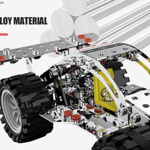 Mới nhất 246pcs tự lắp ráp kim loại đồ chơi Set <span class=keywords><strong>DIY</strong></span> có thể tháo rời giáo dục hợp kim xây dựng khối cho trẻ em - Product Image 4