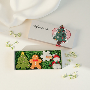 Ambiance festive créative bougie personnalisée faveur de mariage Bougies de Noël décorées parfumées - Product Image 4