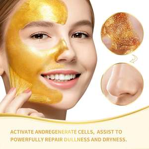 Masque Facial Peel-Off Nettoyant Profond en Or 24K, 120g, pour Soin de la Peau du Visage, Élimine les Points Noirs (Vente en Gros) - Product Image 6