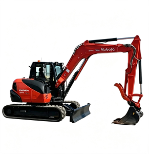 Excavatrice agricole d'occasion Kx080-4 8 tonnes 95% neuve d'origine japonaise avec certifications EPA et CE pour le terrassement - Product Image 1
