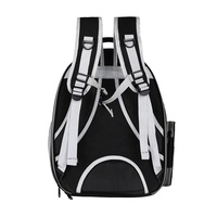 Sac à dos chat solide espace Capsule motif fermeture à glissière Pet Carrier Portable sortant petite taille motif Animal animaux sac de transport