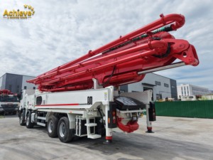 Pompa Beton Mobile PUTZMEISTER M56-5RZ Bekas dengan Jam Kerja Rendah, Boom 56m, Sistem Tekanan Tinggi, Mesin Handal - Product Image 6