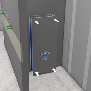 Nuovo Pannello in Schiuma XPS per Rivestimento Serbatoio <span class=keywords><strong>WC</strong></span>, Materiale in Polistirene per Pareti del Bagno - Product Image 4