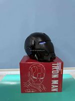 Casque intégral ABS Iron Man Mark5 Chengwei en gros, masque intelligent en soie pour fête, contrôle vocal/à distance/tactile, fonction amusante pour Halloween