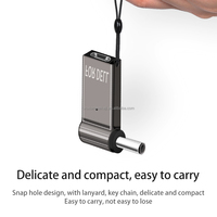 Type c à adaptateur pour ordinateur portable en alliage de Zinc usb c femelle à DC mâle PD adaptateur de charge 100W pour DELL HP LENOVO AUSU ALIMENTATION