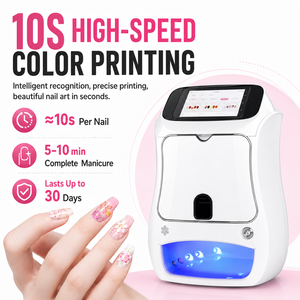Impresora Inteligente 3D para Arte de Uñas, 1200DPI, Máquina Automática de Impresión de Uñas con Reconocimiento IA y Curado UV - Product Image 6