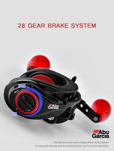 รอกเบทคาสติ้ง อาบู การ์เซีย แบล็ค แม็กซ์3 BMAX3 5BB 6.<span class=keywords><strong>4</strong></span>:1 207 กรัม แรงต้านสูงสุด 8 กิโลกรัม สำหรับน้ำเค็ม ใช้ได้ทั้งมือซ้ายและมือขวา - Product Image 2