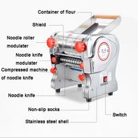 Machine de fabrication de nouilles ramen udon japonaises RSS-200C pour usage commercial