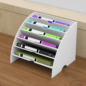 Máy tính để bàn văn phòng nhiều lớp dung lượng lớn A4 tài liệu tập tin thư mục tổ chức Lưu trữ hộp giá - Product Image 2