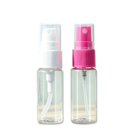 Flacon pulvérisateur de parfum en plastique transparent de petite capacité portable 20 ml pour lotion Modèle 24