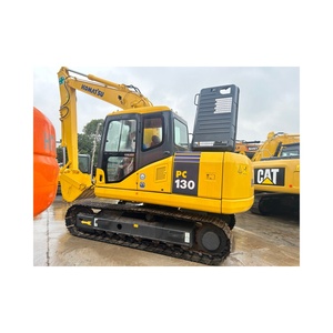 Komatsu รถขุด130รถขุดไฮดรอลิกเครื่องจักร PC130มือสองจากญี่ปุ่น - Product Image 1