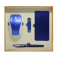Produits en gros coffret cadeau d'entreprise 4 en 1 stylo rétro clés USB gadgets sympas coffret cadeau