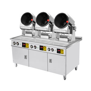 Robot de cuisson multifonction pour sautés Cuiseur automatique de riz frit Wok Commercial - Product Image 3