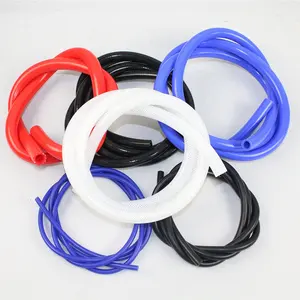 Cao Flex trong suốt áp lực cao rõ ràng bện Silicone Hose