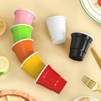 Kacamata Shot Mini PP 2 oz ramah lingkungan grosir warna kustom gelas pesta minum plastik merah sekali pakai bersertifikat BRC BSCI