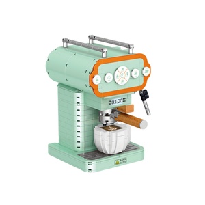 Juego de Bloques de Construcción Educativos de Mini Cafetera y Tostadora, Juguete Divertido para Amantes de los Modelos Creativos, Venta al por Mayor OEM - Product Image 5