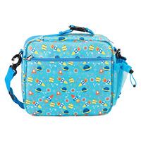 Boîte à lunch bento en plastique pour enfants mignons, 3 compartiments, carrée, avec bouteille d'eau isolée et sac à lunch, pour les filles et les garçons de 3 à 12 ans, garderie