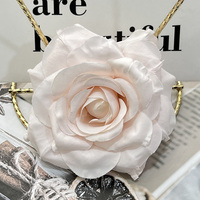 Nouvelles Têtes de Roses en Soie MeiHT Edge Curl – Fleurs Artificielles Polyvalentes et Économiques pour Décoration de Mariage de Haute Qualité