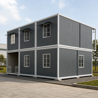Maison mobile modulaire pliable et extensible en kit, directement de l'usine, villa, maison préfabriquée portable, bureau, vie hors réseau