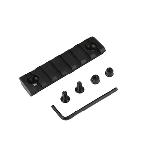 Plaque de montage en aluminium sur mesure de 3 pouces à 7 emplacements, 21 mm, plate, multi-positions, pour fixation d'équipement extérieur - Product Image 5