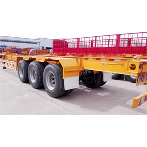 Semirremolque <span class=keywords><strong>esqueleto</strong></span> <span class=keywords><strong>de</strong></span> 3 ejes <span class=keywords><strong>de</strong></span> alta calidad <span class=keywords><strong>de</strong></span> fabricante contenedor <span class=keywords><strong>de</strong></span> transporte <span class=keywords><strong>de</strong></span> 40 pies - Product Image 4