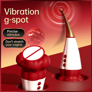 Vibrador Labial Rojo Llama de Rosa, Boca Grande, Multivelocidad, Impermeable, Recargable por USB, Lengua Eléctrica, Estimulador de Lengua, <span class=keywords><strong>Masturbador</strong></span> Femenino - Product Image 4