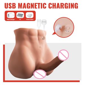 Мужская секс-кукла для женщин с 7,1in Телескопический огромный фаллоимитатор секс-куклы для мужчин с плотным анальным мастурбатором секс-игрушка для гей-пары - Product Image 5