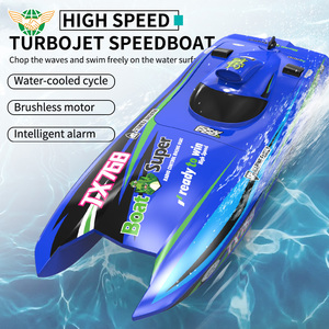 YF Ngoài Trời Đồ Chơi 2.4Ghz Không Chổi Than Powered Đua Thuyền Chàng Trai Sinh Nhật Quà Tặng 30 km/h Không Thấm Nước Điều Khiển Từ Xa Turborjets - Product Image 2