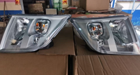Ensemble de phares avant V348 compatible avec Transit, lampe automobile haute luminosité 7C1913W029AB/7C1913W030AB