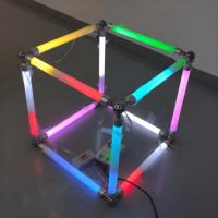 Tube LED RVB DMX adressable pour fêtes, mariages, églises, spectacles, bars, clubs, éclairage de scène, tube LED pour stand 360°