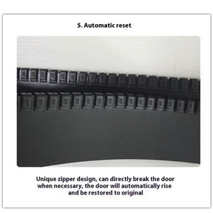 Puertas de Almacenamiento en Frío de Reparación Automática Hechas a Medida, Adecuadas para Pasillos de Almacenes y Talleres, Persianas Industriales de <span class=keywords><strong>PVC</strong></span> - Product Image 5