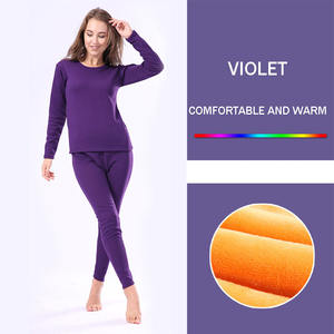 ملابس داخلية دافئة بيجامات حرارية بدلات طويلة ملابس داخلية للرجال والنساء ملابس داخلية 2 قطعة ضيقة ومضادة للبرد - Product Image 6