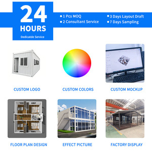 Foldable Container House <strong>Backyard</strong> <strong>Storage</strong> <strong>Unit</strong> Prefab Shed for Garden Workshop - Product Image 3