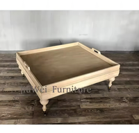 Table basse/d'appoint en bois massif de haute qualité Design moderne pour la maison salon meubles décoratifs usine en gros