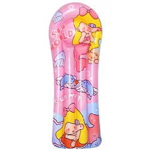 Venta caliente verano sirena y unicornio inflable tabla de surf piscina flotadores para niños natación y buceo
