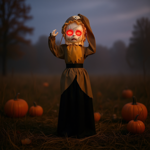 Decoración de Halloween, Espantapájaros de Plástico con Ojos Rojos, Estilo Clásico, Artículos para Fiestas al Aire Libre D0100H5NV2T - Product Image 2