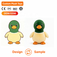 Peluche personnalisée Canard Colvert Original en Polyester Coton Ultra Doux, Jouet en Peluche, Animal en Peluche, OEM, Vente en Gros, Cadeau Promotionnel, Approvisionnement en Vrac, CE