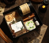 Coffret Cadeau d'Entreprise de Luxe 2026 – Bougie d'Aromathérapie Rose Poudré, Bombe de Bain, Tasse en Céramique – Cadeau de Relaxation pour Femme