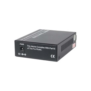 ตัวแปลงสัญญาณไฟเบอร์แบบ Single-mode Dual Fiber Media Converter ความเร็ว 100Mbps ราคาโรงงาน 2*พอร์ต+1*พอร์ตอัปลิงค์ 155M พอร์ตไฟเบอร์ SC - Product Image 4