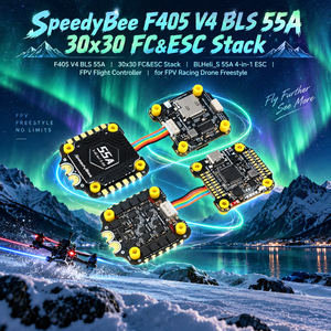 SpeedyBee F405 V4 BLS 55A 30x30 <span class=keywords><strong>FC</strong></span>&ESC Stack ชุดควบคุมการบิน FPV ขนาด 30x30 พร้อม ESC กำลังขับ 55A - Product Image 1