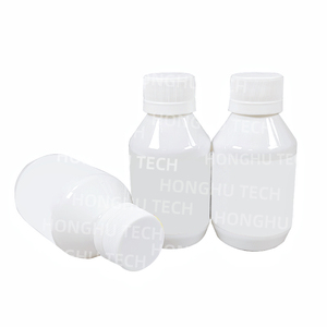 In Stock 125ml Empty PET Bottle Tuscosed with Yellow Labels and <b>Small</b> Paper <b>Box</b> Right To Your Doorstep Available Whole Set - Product Image 1