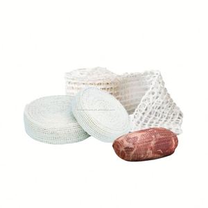 Rouleau de 10 m, Taille 18, Filet élastique pour viande de volaille fumée, jambon, boucher, filet d'emballage, filet pour bœuf, rouleau personnalisé - Product Image 1